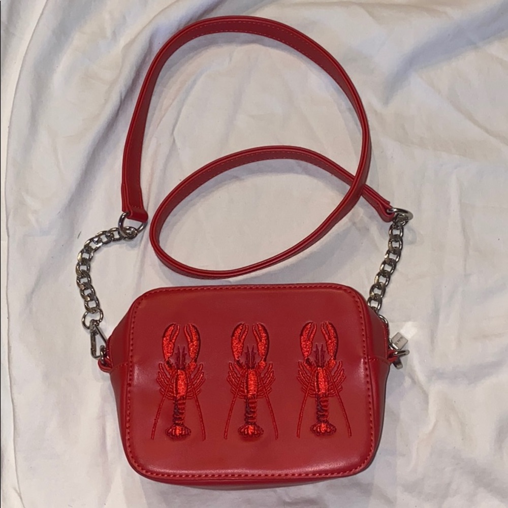 Skinnydip red bag